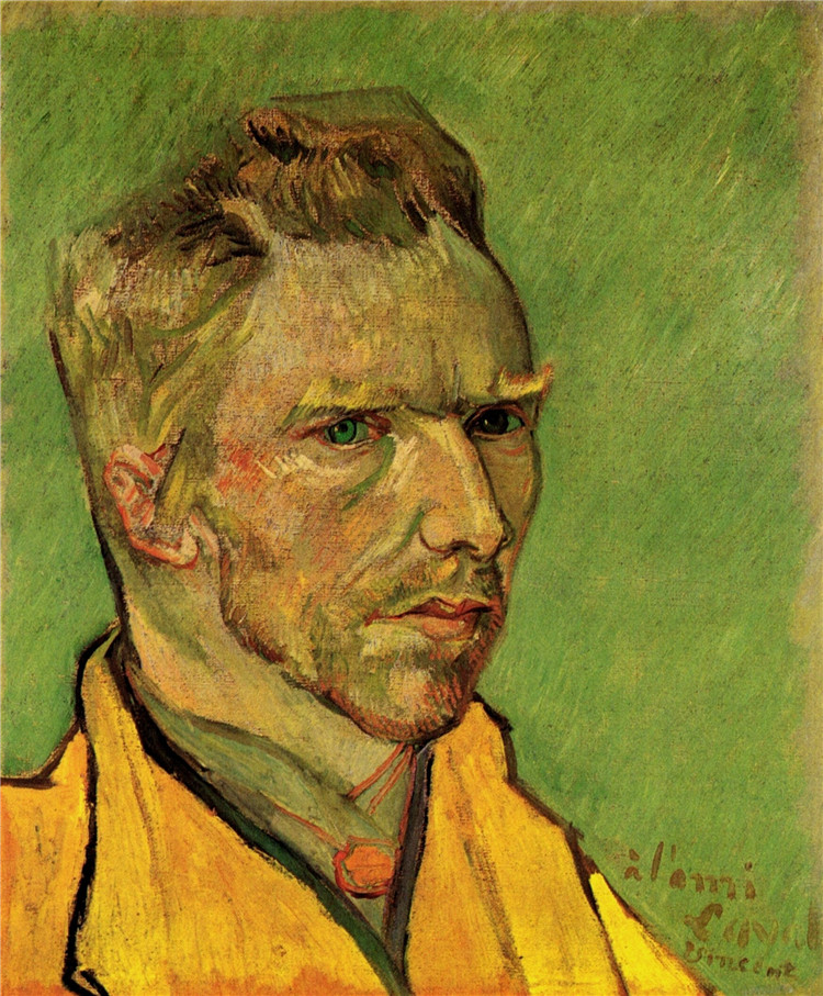 Self-Portrait 1888 1 Van Gogh Oil Painting